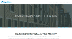 Desktop Screenshot of hayes-gibsonint.com